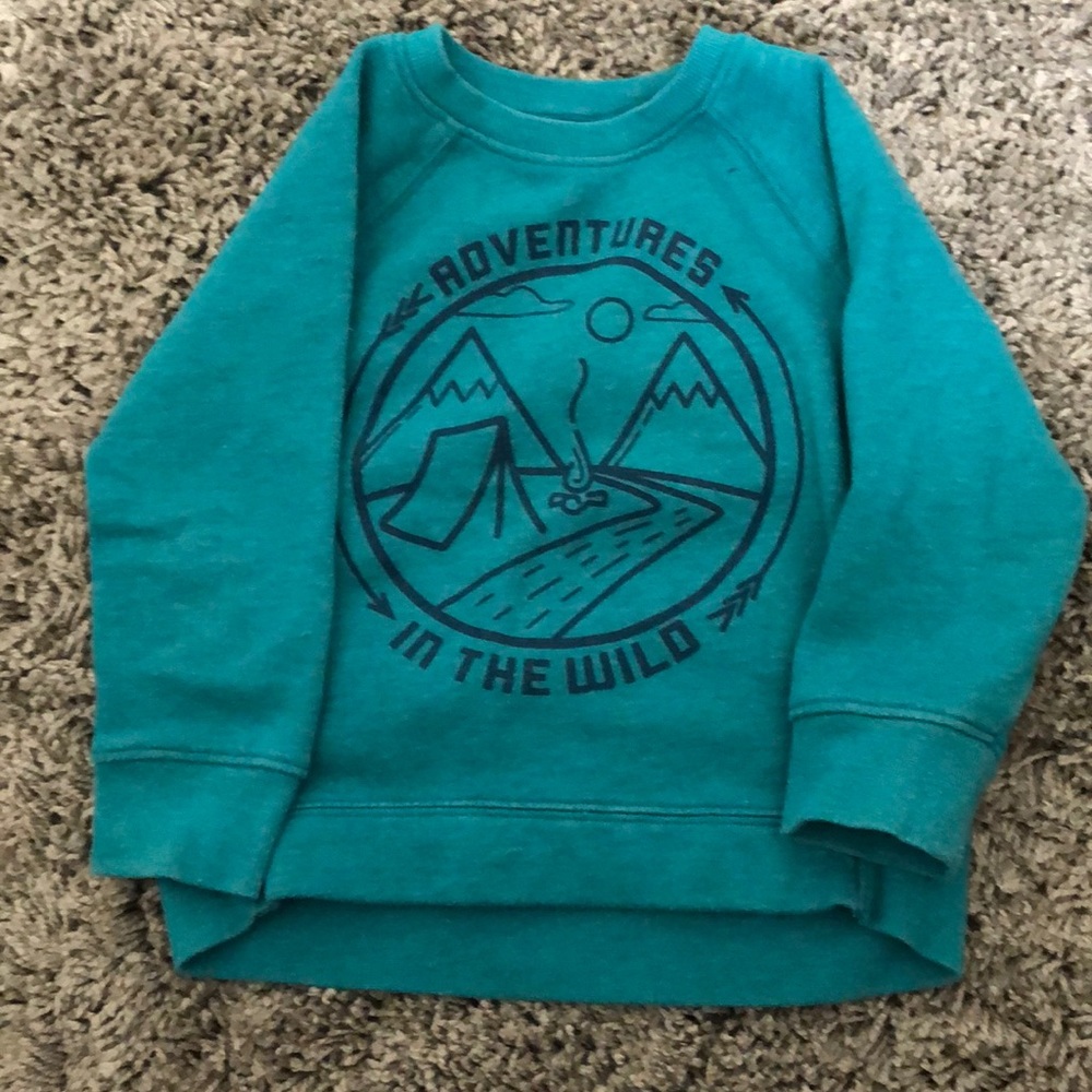 Toddler crew neck sweater